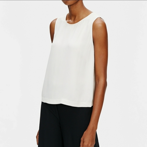 eileen fisher silk georgette crepe